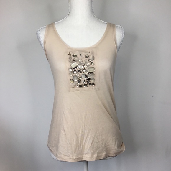 J. Crew beaded tank top - Picture 2 of 6